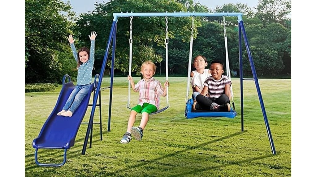 adjustable durable outdoor kids swing