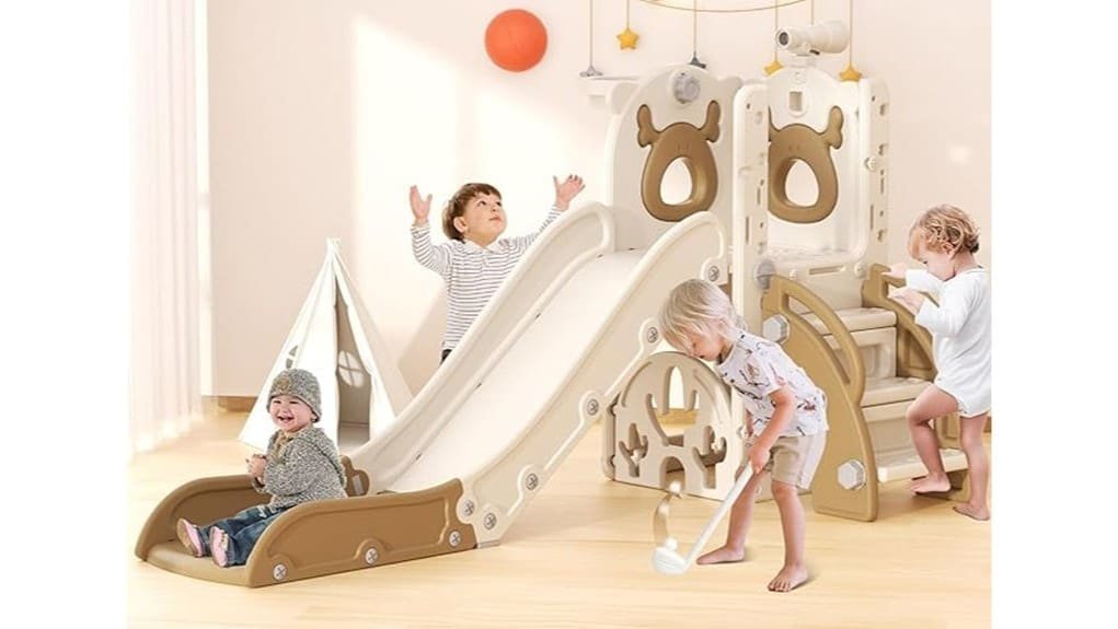 adjustable toddler indoor outdoor slide