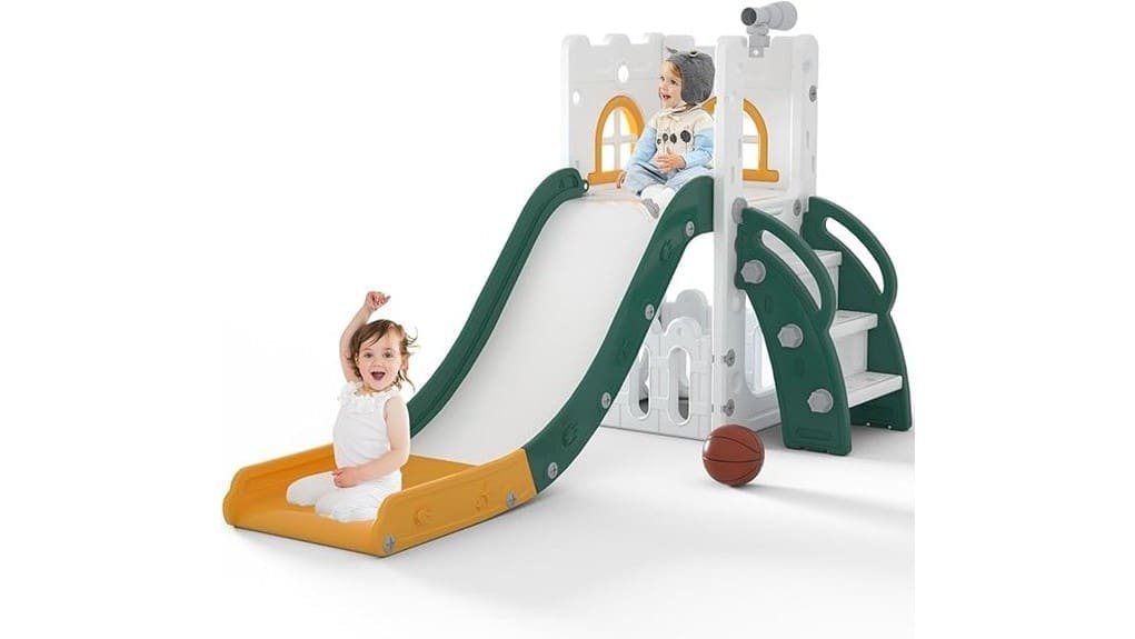 adjustable toddler slide features