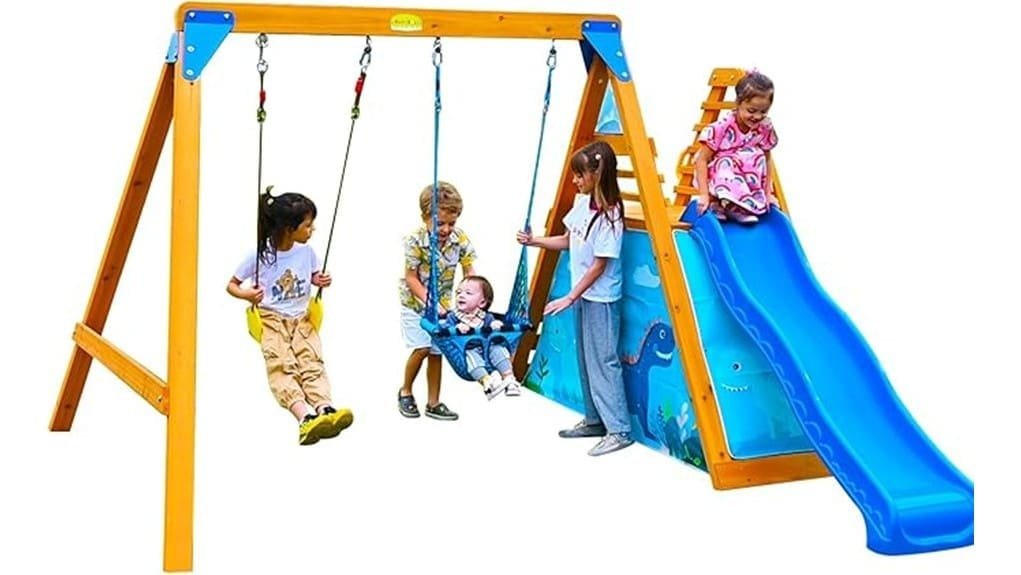 backyard kids swing set