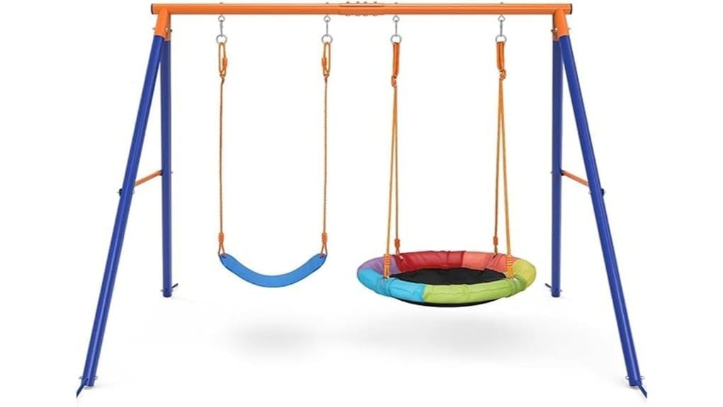 backyard swing set with stand