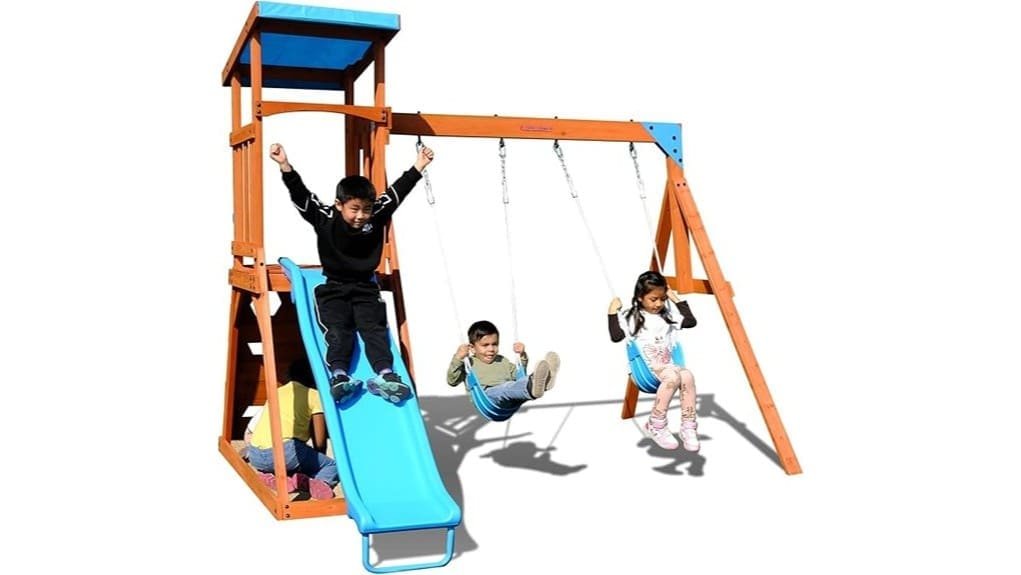 cedar swing playset review