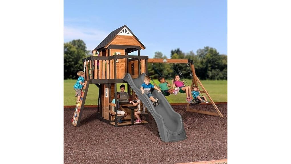 cedar swing set review