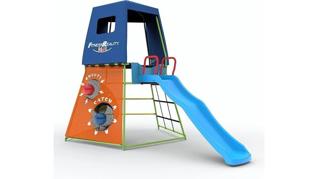 children s backyard climbing fort review