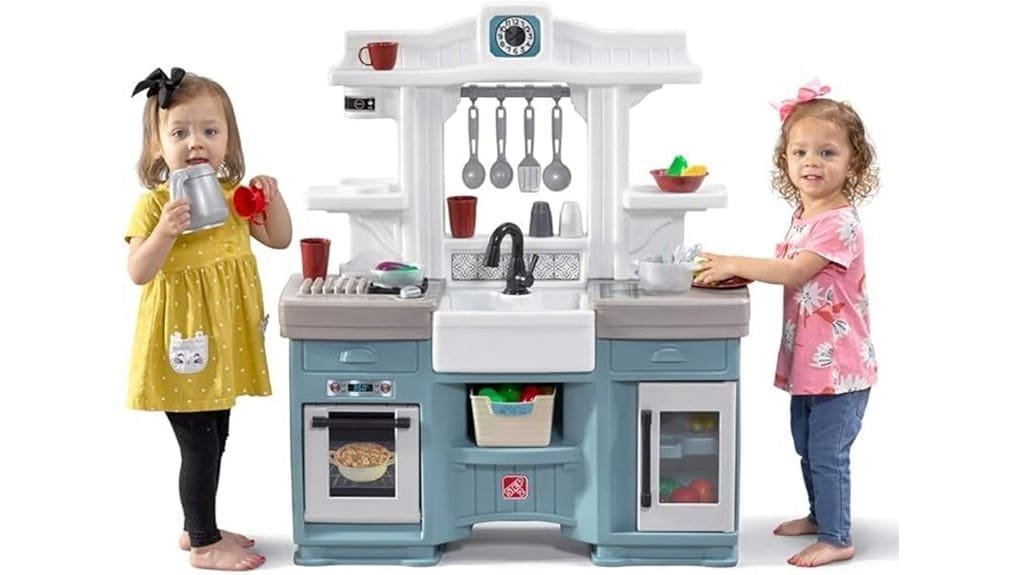 classic wooden kids kitchenset