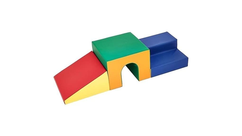 colorful compact indoor tunnel