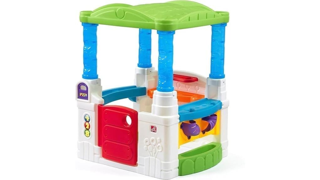 colorful interactive toddler ballhouse