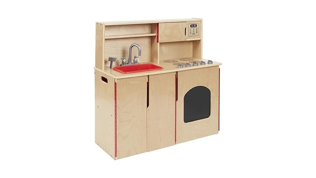 colorful multifunctional pretend kitchen