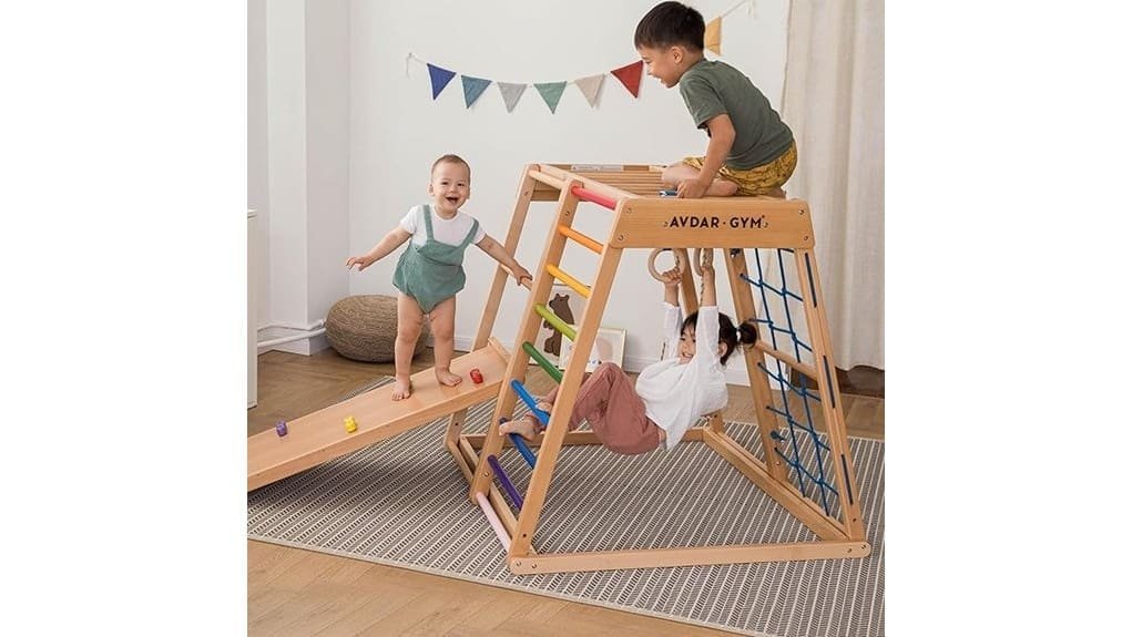 colorful versatile kids playset