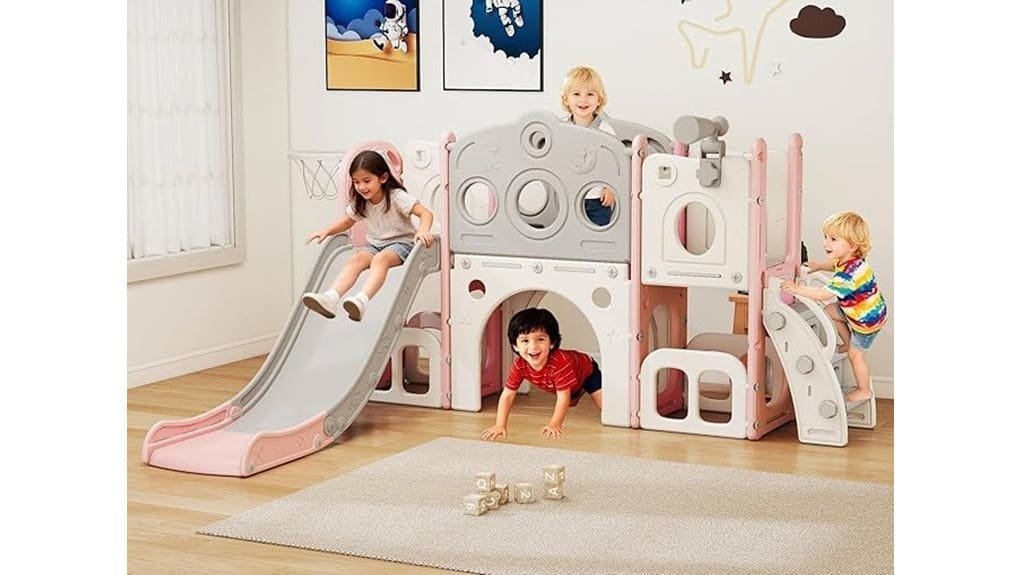 compact colorful toddler playset