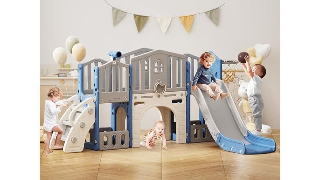 compact indoor toddler playset