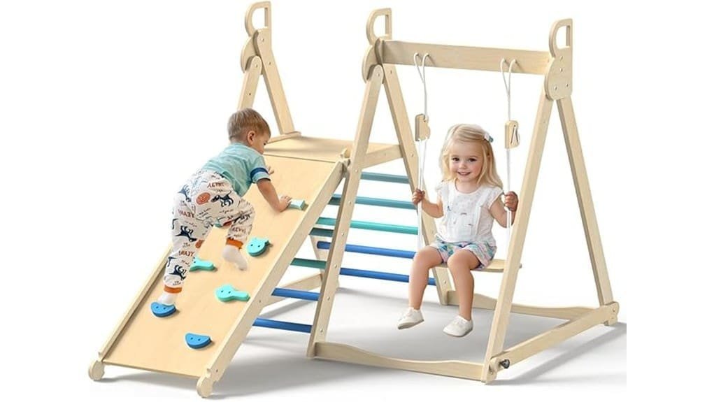 compact multifunctional indoor jungle gym
