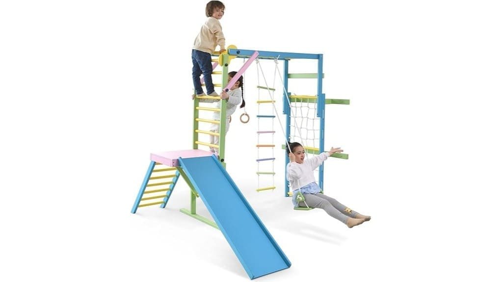 compact multifunctional indoor jungle gym