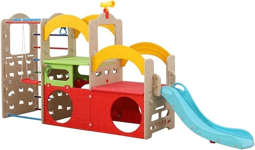 compact versatile children s indoor playset