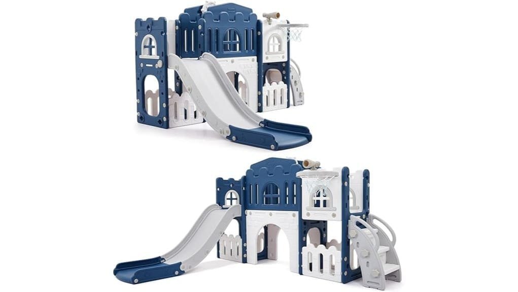 compact versatile toddler slide