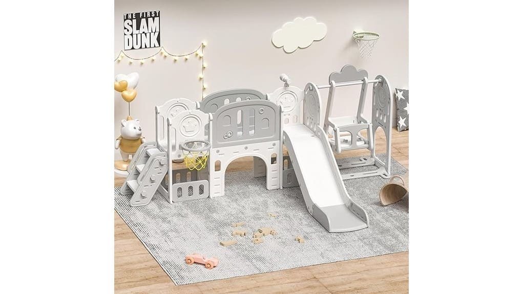comprehensive toddler outdoor activity set