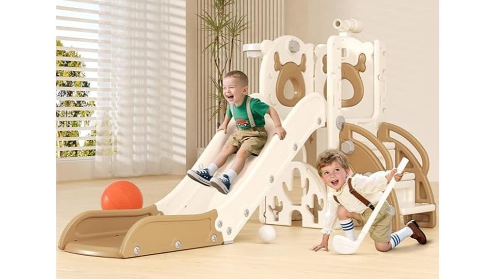 convertible indoor outdoor toddler slide