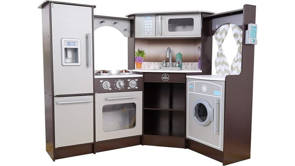 detailed kidkraft wooden kitchen review