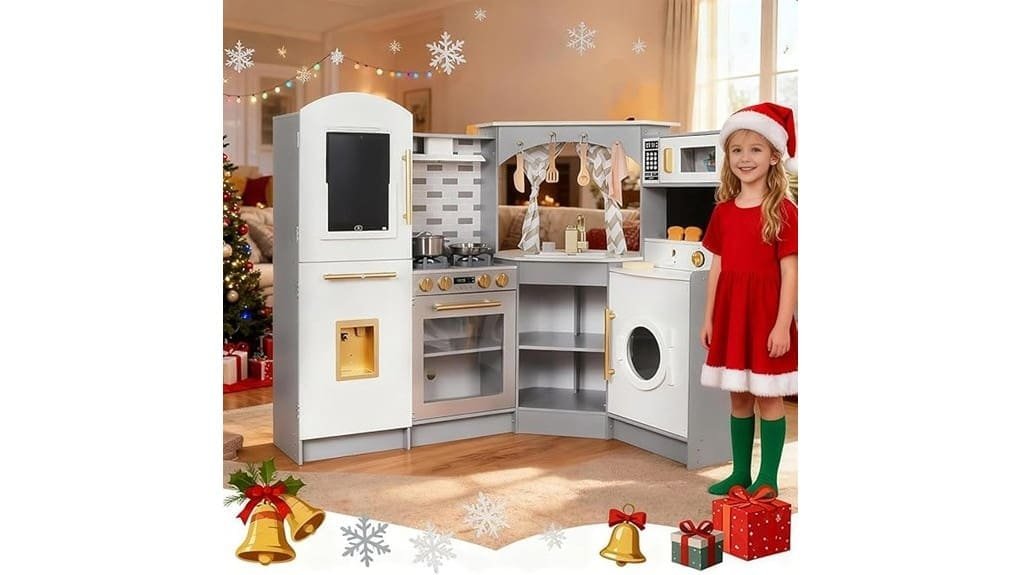 detailed wooden corner play kitchen detailed wooden corner play kitchen