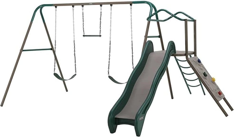 durable backyard climbing slide