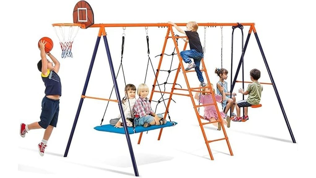 durable backyard kids swingset