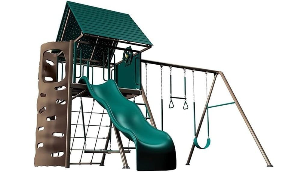 durable backyard wooden playset