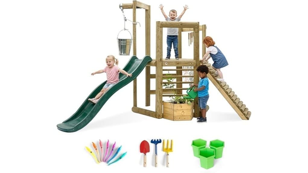 durable family friendly backyard playground