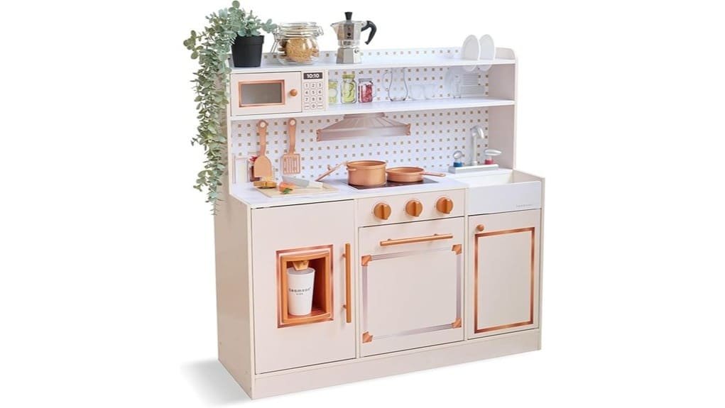 durable kid friendly wooden kitchen
