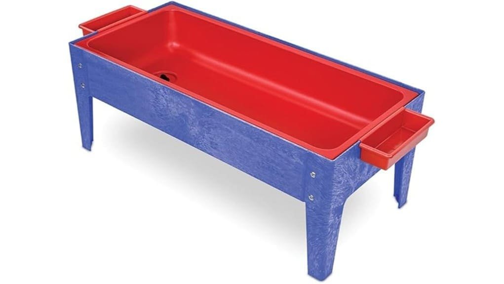 durable two basin sensory table