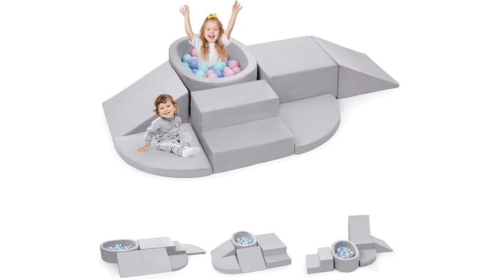 foam climbing blocks set