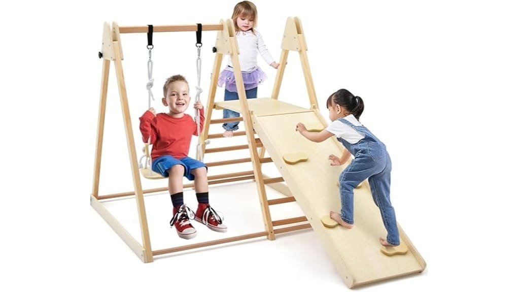foldable 5 in 1 indoor junglegym