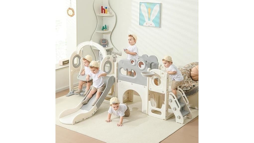 foldable indoor nine in one toddler slide