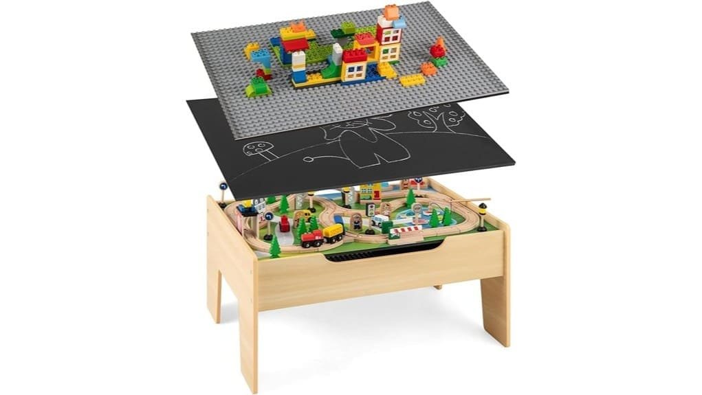 honest hands on train table