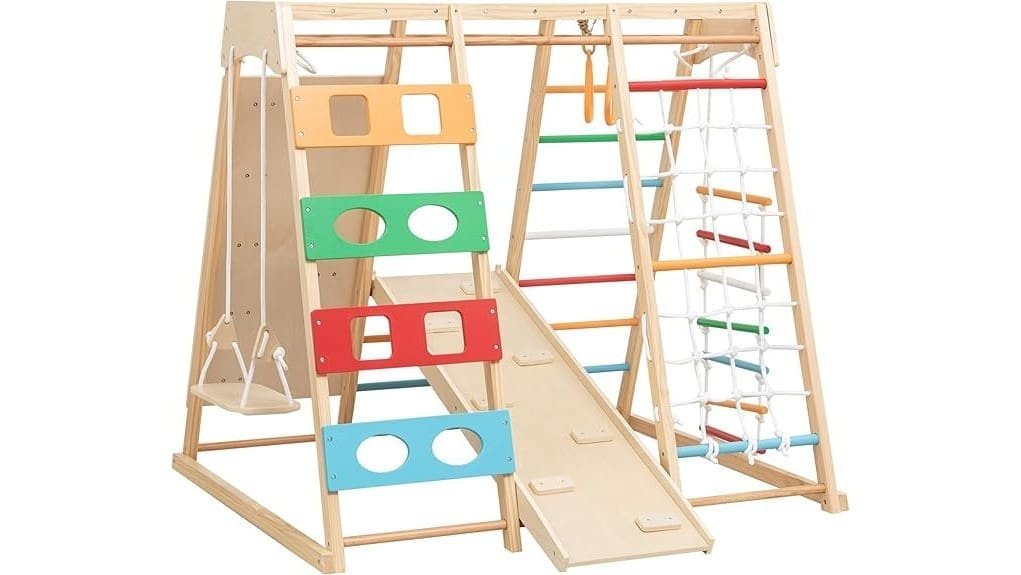 indoor 9 in 1 toddler jungle gym