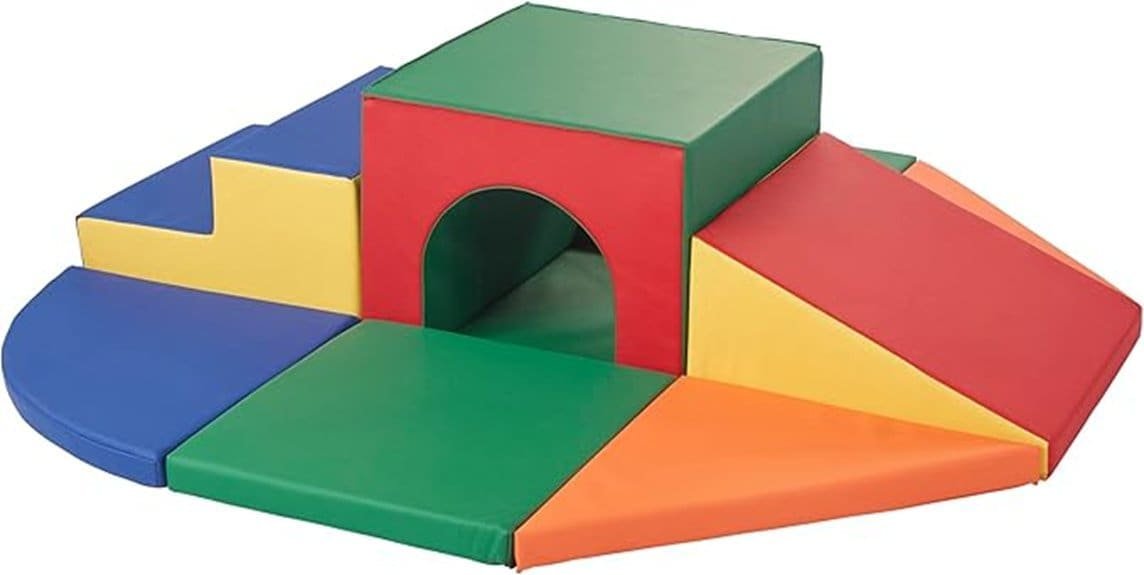 indoor climbing sliding tunnel