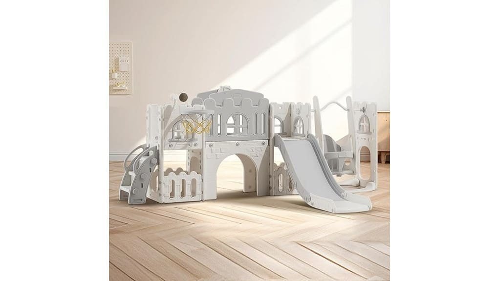 indoor toddler slide playset