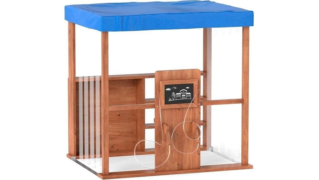 interactive pretend play gas station