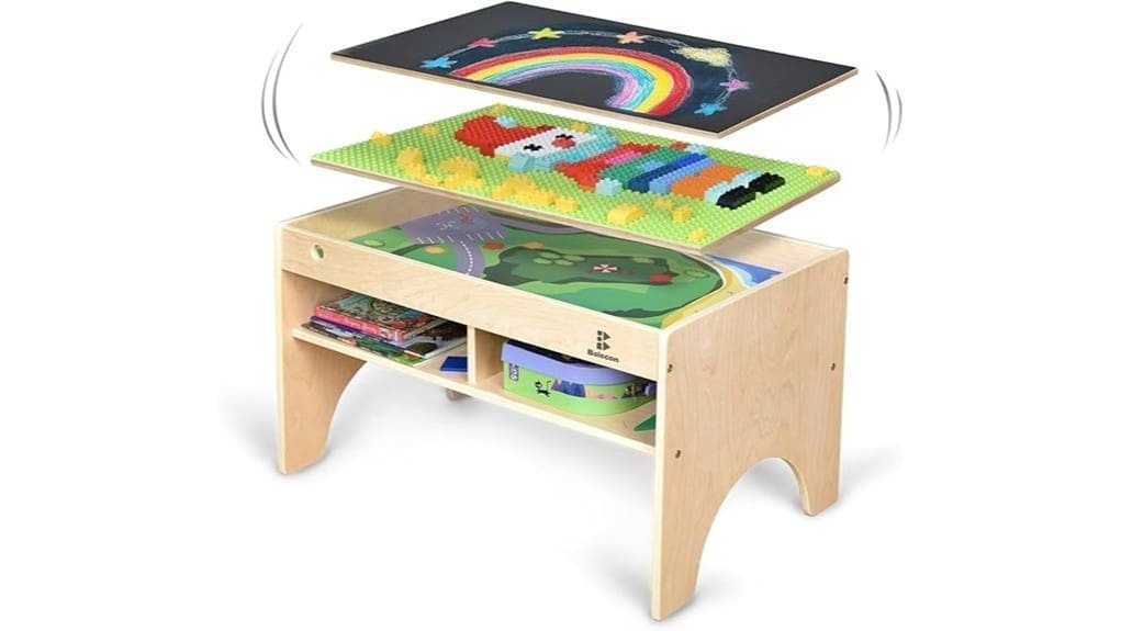 kids 3 in 1 art table