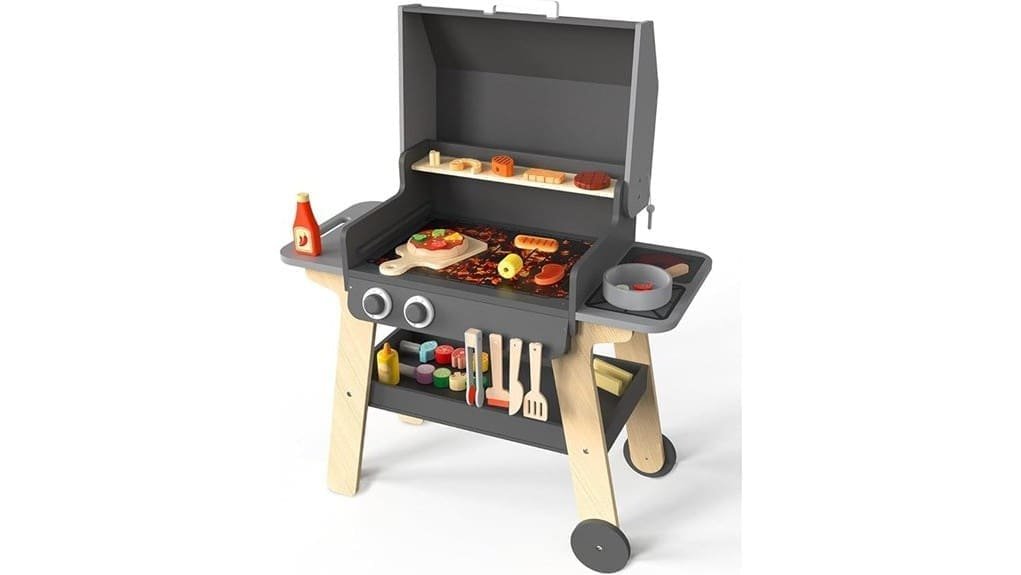 kids bbq grill playset