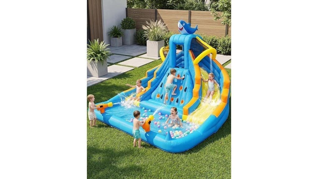 kids inflatable water park
