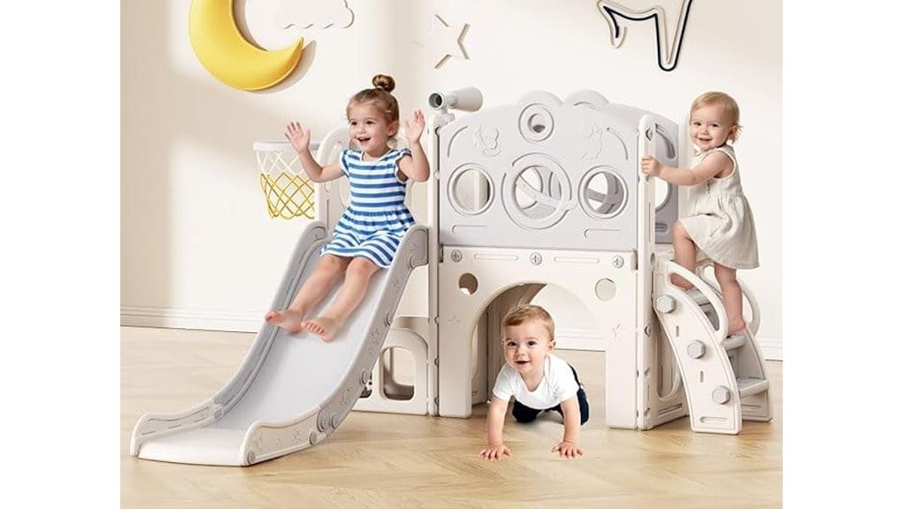 modular eight in one toddler slide