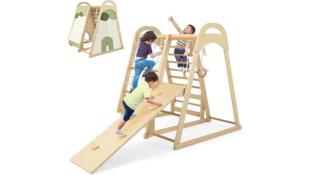 montessori 7 in 1 toddler climber