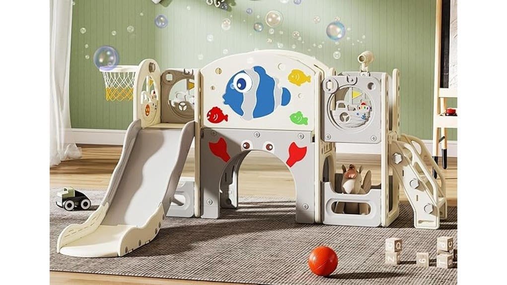 nyeekoy 8 in 1 toddler slide