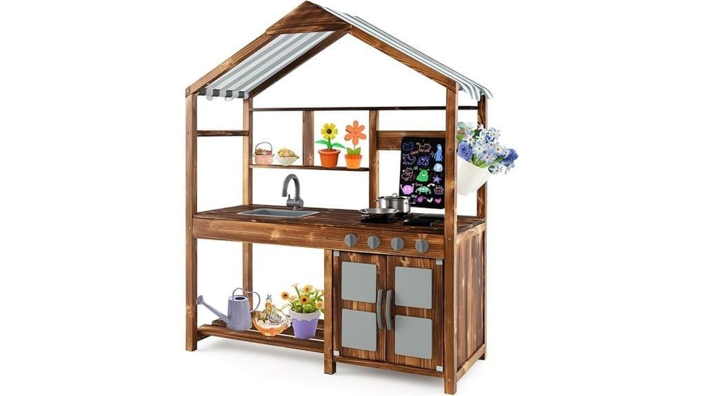 outdoor kids mud kitchen