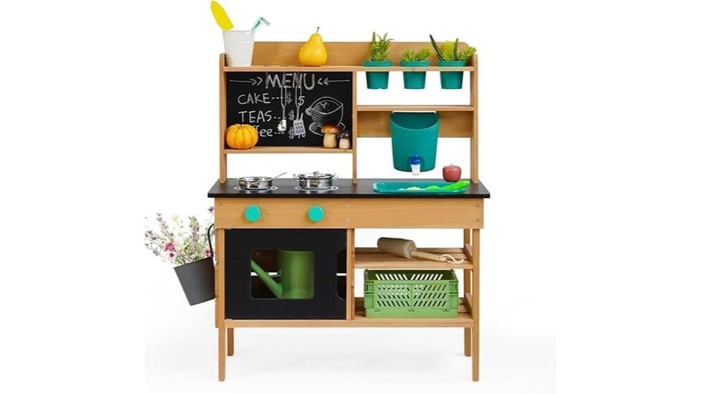 outdoor kids mud playset