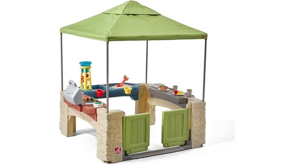 outdoor playset with canopy