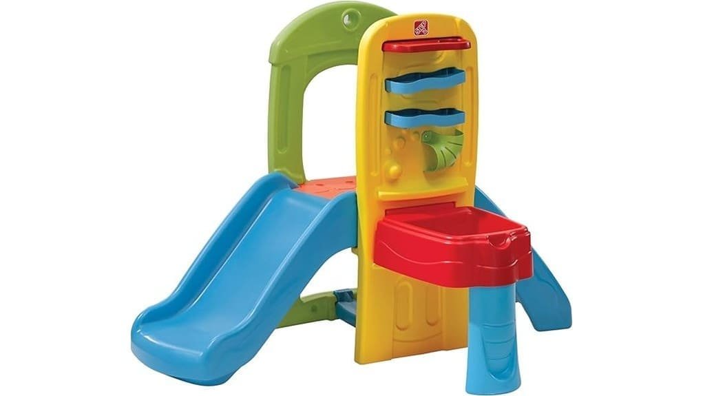 outdoor toddler climber playset