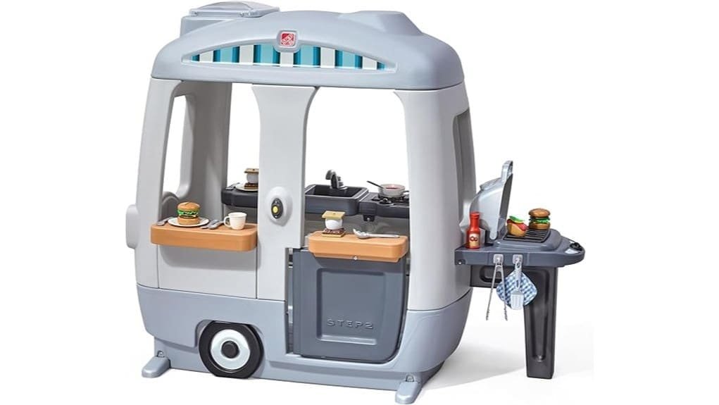 plastic camping themed kids playhouse