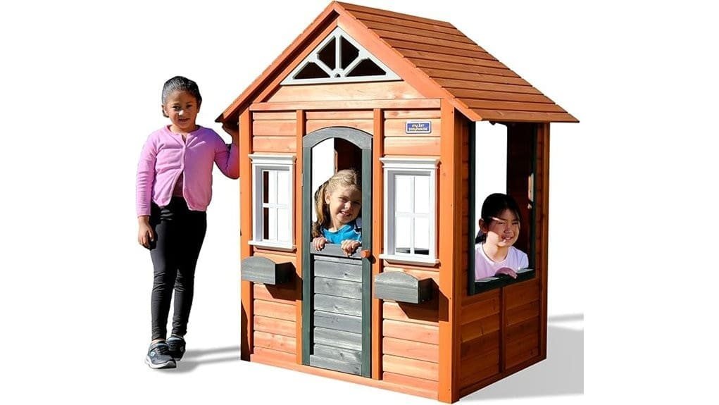 simple sturdy kids playhouse