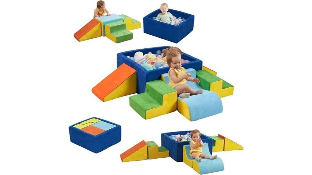 soft foam climbing blocks